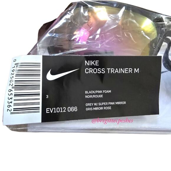 NIKE Unisex Cross Trainer M EV1012 Black Sunglasses - Picture 12 of 12